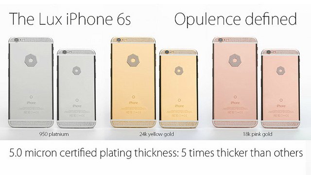 Brikk เปิดให้จอง ขาย iPhone 6s รุ่นหรูแล้ว ราคา สูงสุด 7 ล้านบาท Brikk เปิดให้จอง ขาย iPhone 6s รุ่นหรูแล้ว ราคา สูงสุด 7 ล้านบาท
